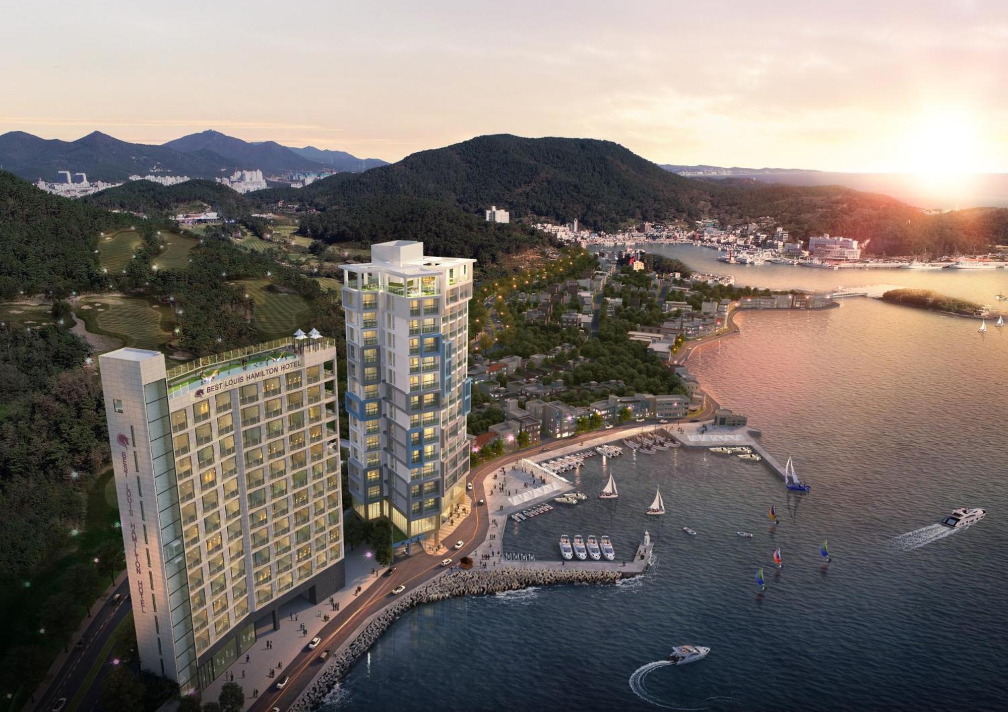 Best Louis Hamilton Hotel Ocean Terrace Busan Esterno foto